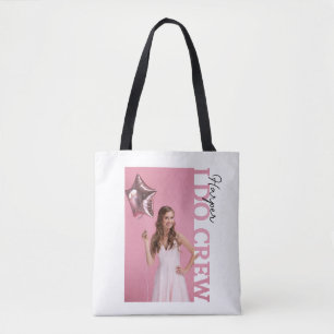 I Do Crew Bruidsfeest Foto Tote Tas   Personalisee
