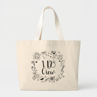 I Do Crew Canvas tas - Bride Bachelorette Party Gi