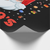 I Do It For The Ho's Funny Inappropriate Christmas Cadeaupapier (Hoek)