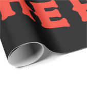 I Do It For The Ho's Funny Inappropriate Christmas Cadeaupapier (Rol Hoek)