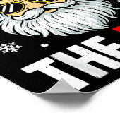 I Do It For The Ho's Funny Inappropriate Christmas Poster (Hoek)