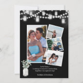 I DO Verloving Eucalyptus Groen BBQ Party Kaart (Achterkant)