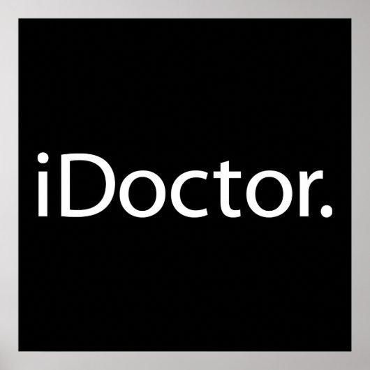 i Dokter (iDoctor) Poster (Voorkant)