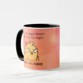 I Don’t Have Anger Issues Mug | Angry Bird  (Devant gauche)