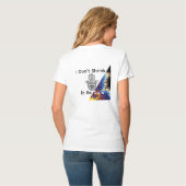 I Don’t Shrink To Be Safe T-shirt (Achterkant volledig)