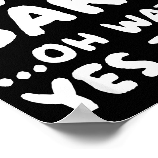 I Don't Always Bake Funny Baker Baking  Poster (Hoek)