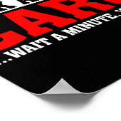 I Don't Always Talk About - Funny Car Lover  Poster (Hoek)