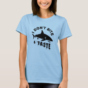 I Don't Bite I Taste beroemd gemaakt door Funny Sh T-shirt