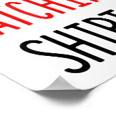 I Don't Do Matching Hearts Valentines Day Couples  Poster (Hoek)