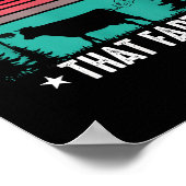 I Don't Eat Anything That Farts  Poster (Hoek)