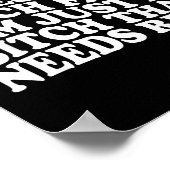 I Don't Have A Resting Face I'm Just A That Need  Poster (Hoek)