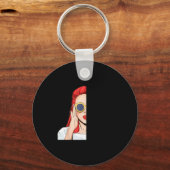 I Don't Have An Attitude Problem I Just Have A Red Sleutelhanger (Voorkant)