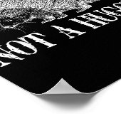 I Don't Hug Apparel Funny Introvert Rcune Tee - Un Poster (Hoek)