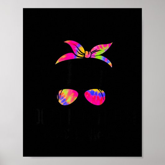 I Don't Know I Just Work Here Funny Sarcasm Quotes Poster (Voorkant)