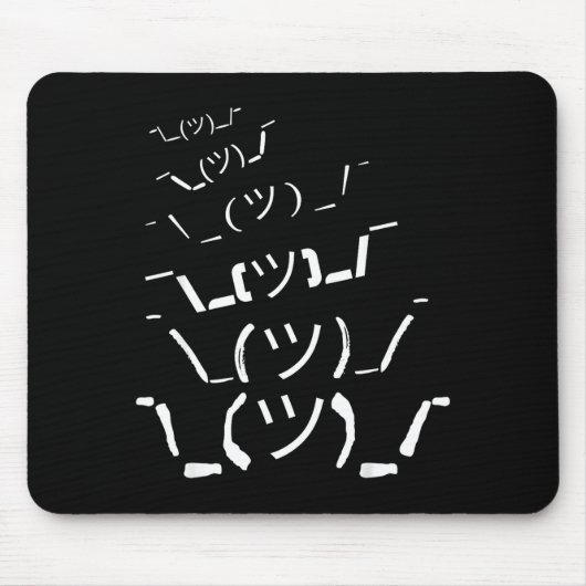 I Don't Know Idk  Muismat (Voorkant)