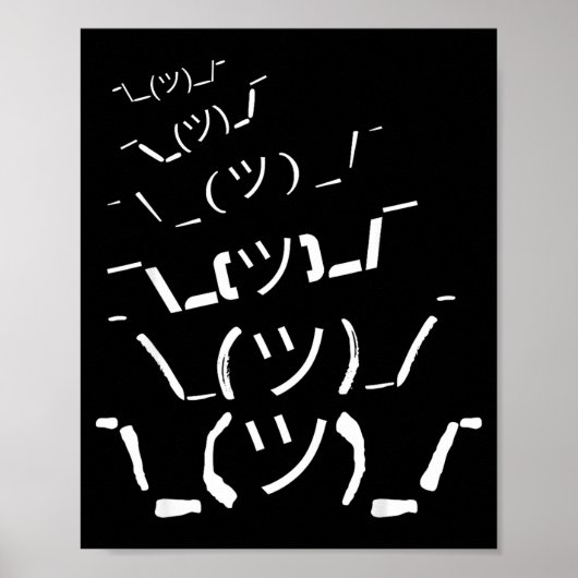 I Don't Know Idk  Poster (Voorkant)