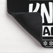 I Don't Know-margo Ugly Sweater Funny Christmas Fo Muismat (Hoek)