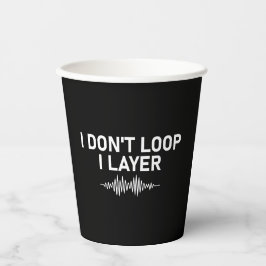 I Don't Loop I Layer Minimal Music V2 Papieren Bekers