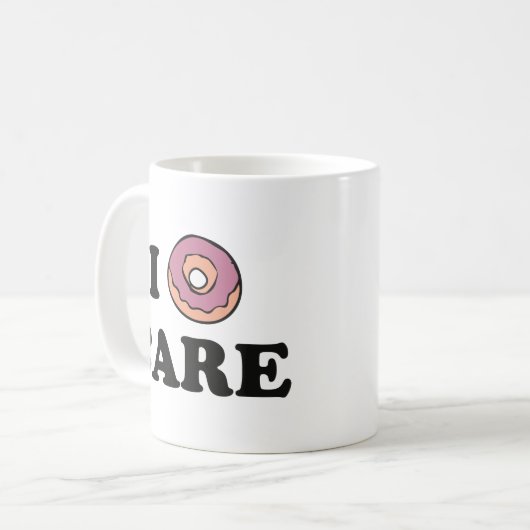 I Donut Care Coffee Mug (Devant gauche)