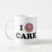 I Donut Care Coffee Mug (Gauche)