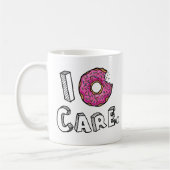 I Donut Care Funny Koffiemok (Links)