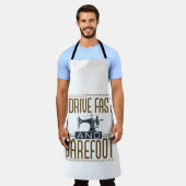 I Drive Fast and Barefoot  Sewing Machine Schort (Gedragen)