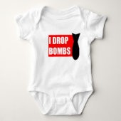 I Drop Bombs Romper (Voorkant)
