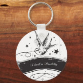 "I Dwell in Mossibility" Sleutelhanger (Voorkant)