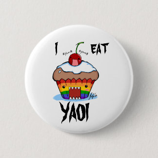 I EAT  YAOI RONDE BUTTON 5,7 CM