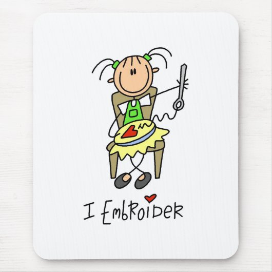 I Embroider Muismat (Voorkant)