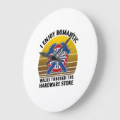 I enjoy romantic walks through the hardware grote klok (Hoek)