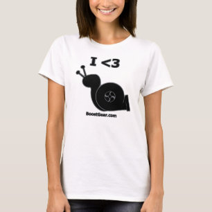 I escargot de Turbo de coeur - le T-shirt des