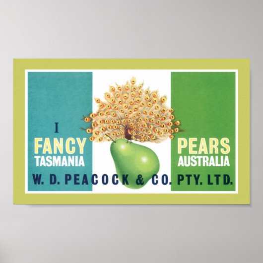 I Fancy peren Poster (Voorkant)
