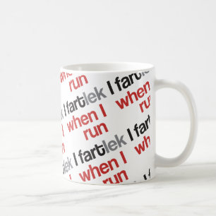 I FARTlek als ik loop © - Funny FARTlek Koffiemok