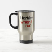 I FARTlek als ik loop © - Funny FARTlek Reisbeker (Links)