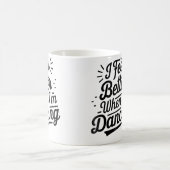 I Feel Better When I'M Dancing Dancing Love Line Koffiemok (Center)