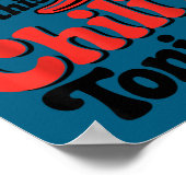 I Feel God In This Chili S Tonight. Poster (Hoek)