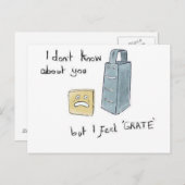 I Feel Grate - Pack de cartes postales (Devant / Derrière)