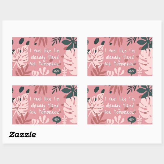 I Feel Like... Sticker (Feuille)