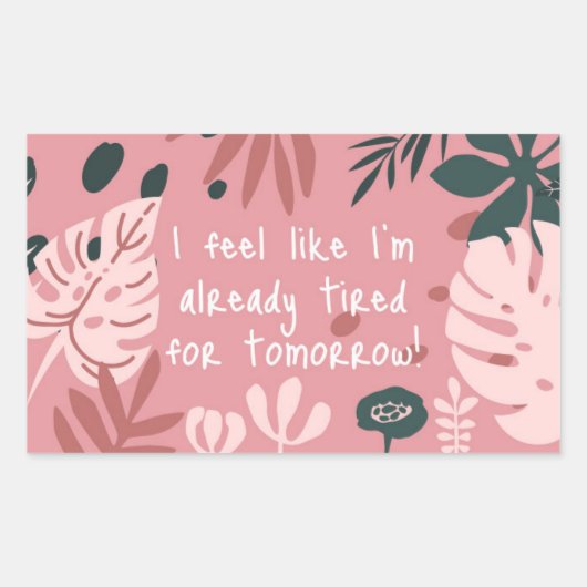 I Feel Like... Sticker (Devant)