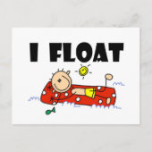 I Float T-shirts en geschenken Briefkaart (Voorkant)