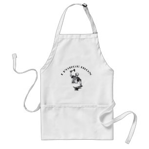 I Forge Iron 2 Blacksmithing Apron Standaard Schort