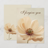 i forgive you flower kaart (Voorkant / Achterkant)