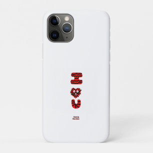 I Fuzzy U Apple iPhone 11 Pro Hoesje
