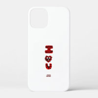 I Fuzzy U Apple iPhone 12 Mini Coque
