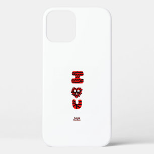 I Fuzzy U Apple iPhone 12 Pro Hoesje