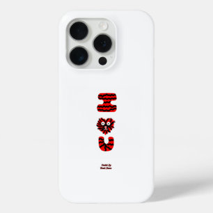 I Fuzzy U Apple iPhone 15 Pro Hoesje
