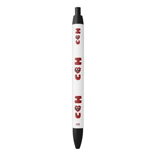 I Fuzzy U Pen (Voorkant Verticaal)