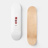 I Fuzzy U Skateboard (Recto)