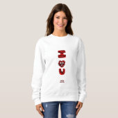 I Fuzzy U Sweatshirt voor dames (Voorkant volledig)